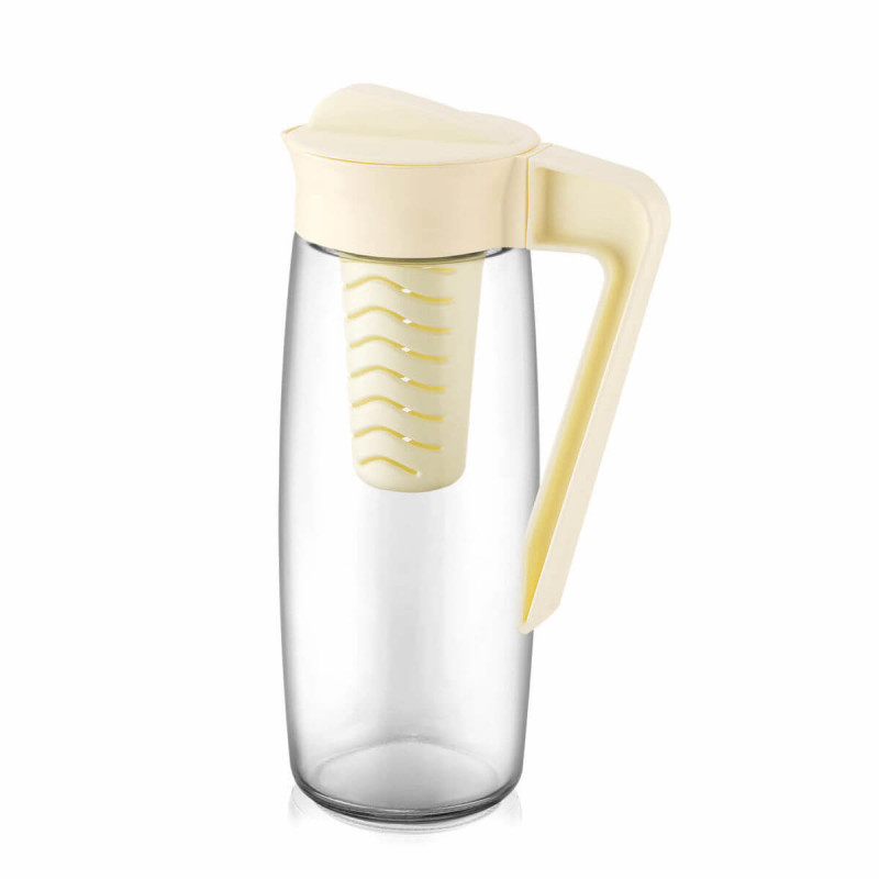 Wasserkaraffe mit Fruchtbehälter 1600ml Wasserkaraffe mit Fruchtbehälter 1600ml